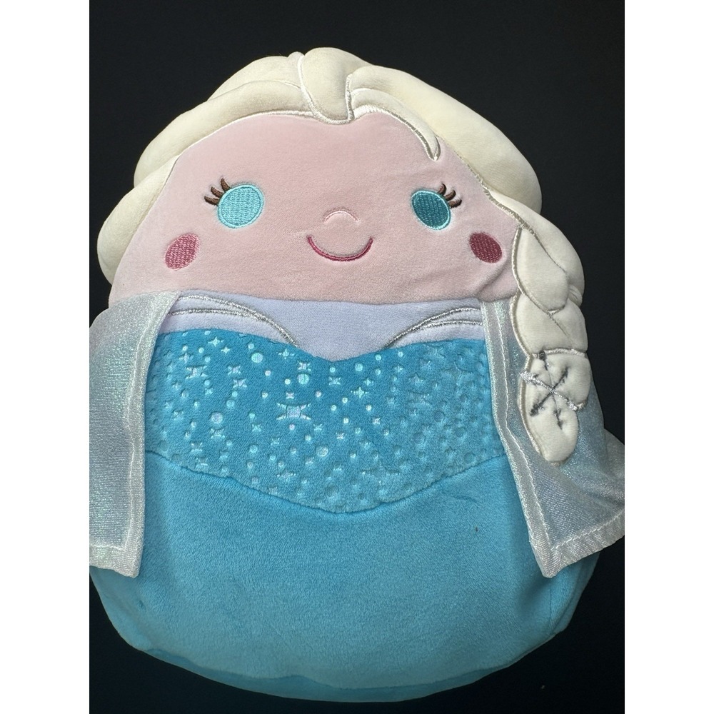 Squishmallows Disney Princess Elsa‎ 12x10" Plush Stuffed